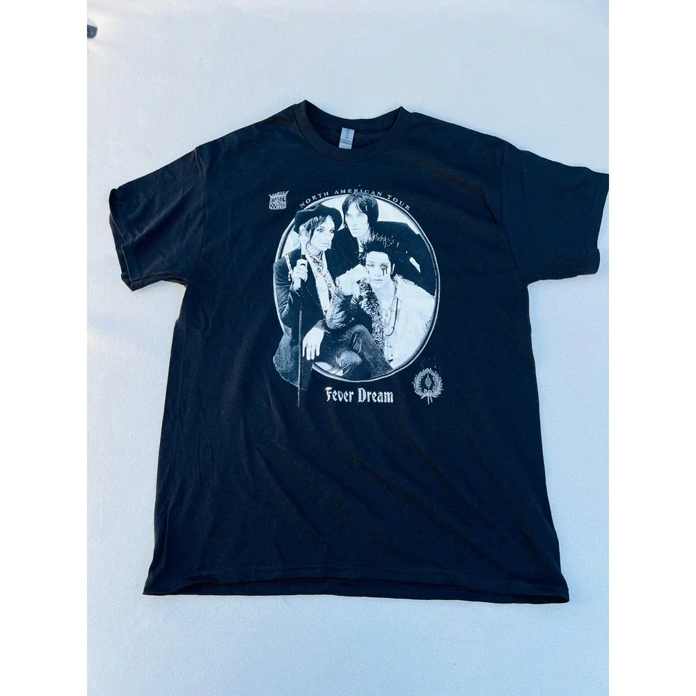 Palaye Royale North American Tour Fever Dream Black Graphic T-Shirt Large